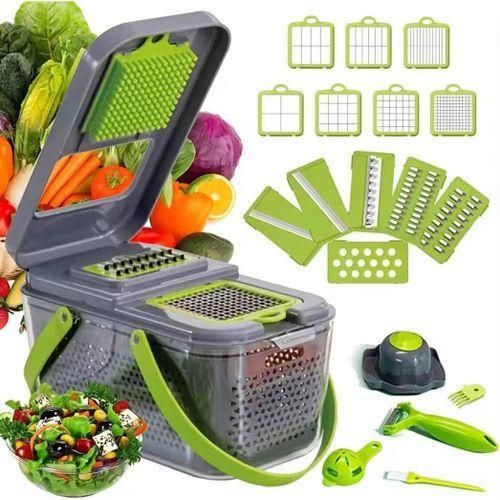 22 In 1 Vegetable 22pcs Multi-chopper Slicer Veggie Cutter Chopper