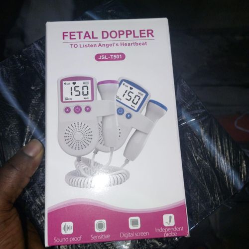 Fetal Doppler Baby Heartbeat Monitor Portable Prenatal Fetal Heart Rate Detector