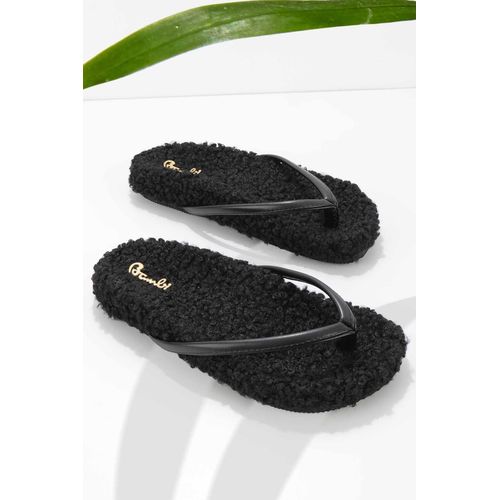 Black Women's Slippers