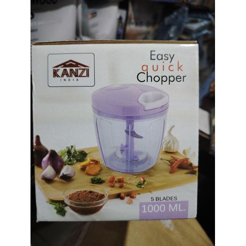 Manual Food Processor, Vegetable Chopper, Kitchen Slicer, Speedy Chopper, Hand Pull String Cutter.