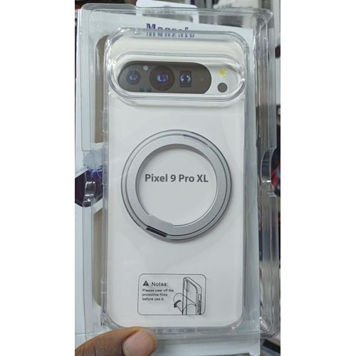 Magnetic Clear Case for Google Pixel 9 Pro XL - Shockproof & MagSafe Compatible