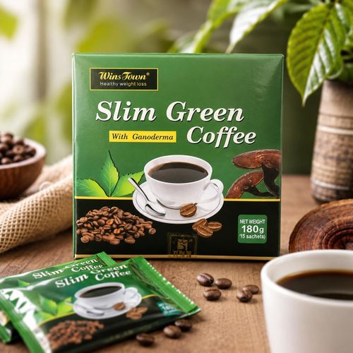 SLIM GREEN COFFEE With Ganoderma & Ginseng