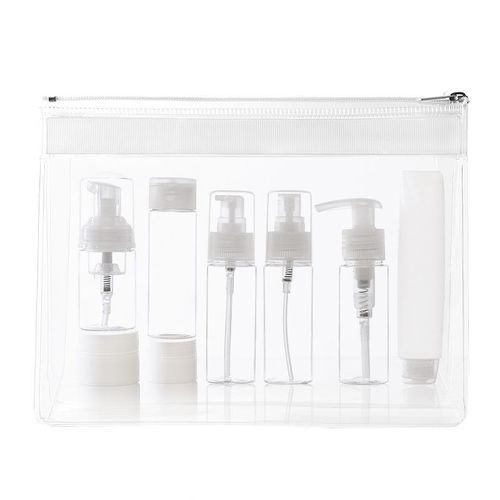 Travel Bottles Set Leakproof Refillable Containers Travel Accessories for Shampoo Lotion Soap NewDefault NO5143