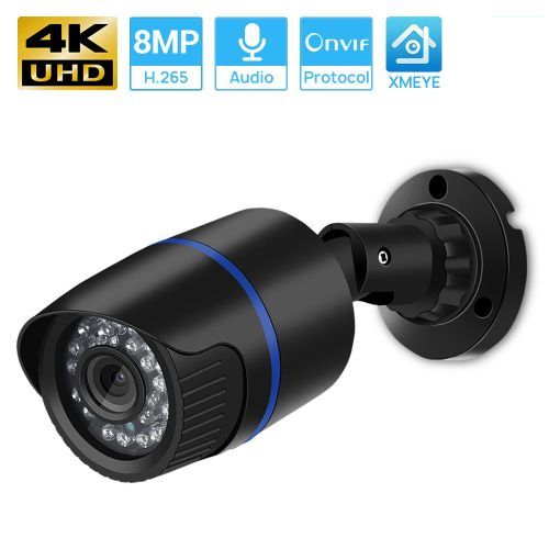Caméra IP Ultra HD Sécurité Extérieure CCTV Caméra Enregistrement De Vision Nocturne