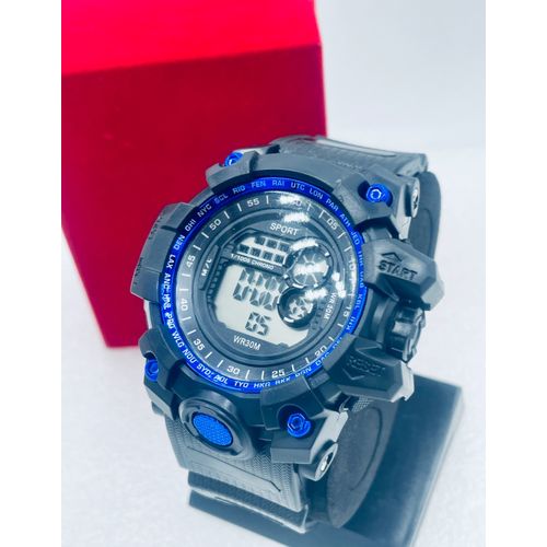 CASSIC DIGITAL MEN SPORT WRISTWATCH