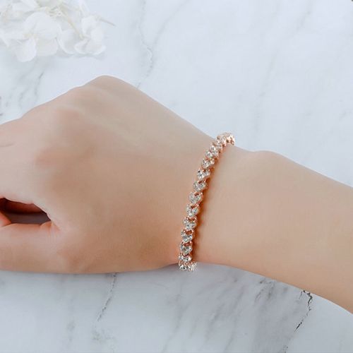 Women Fashion Elegant Bracelets Hand Chain Bangle