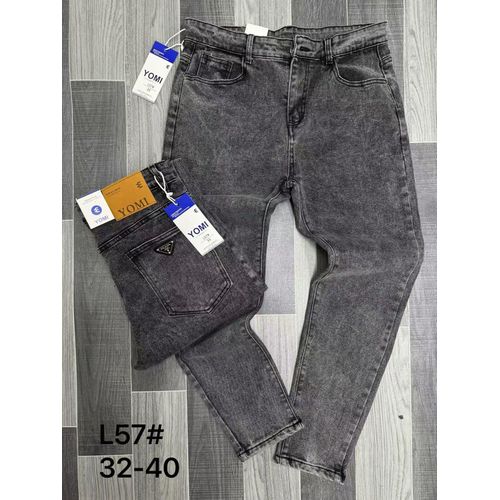 Quality Non Fade Grey Jean For Men