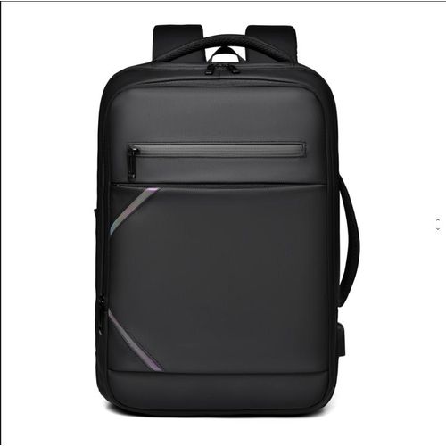 Original PU Polyester Unisex Office Business Trip School Bag - Waterproof Office Laptop Backpack - Men Travel Large Capacity Office Student Bag