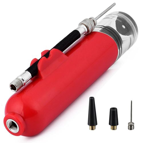 Portable mini air pump, suitable for basketball, football and volleyball, universal portable air pump, air needle and air pump accessories.