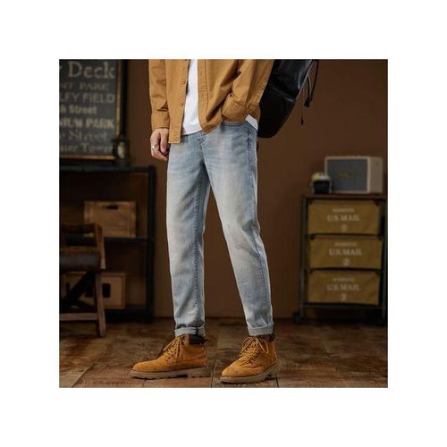 Men Non Fading Authentic Stock Jean