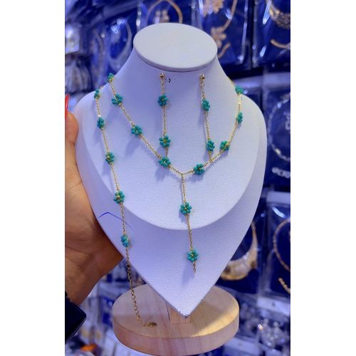 Fancy Gorgeous Jewel & Charming Classic Luxurious Designed Earring & Necklace For Unique Sexy Rugged Ladies