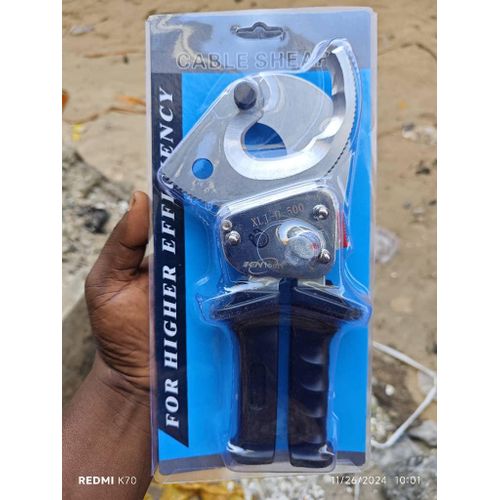 Heavy-Duty Ratchet Cable Shear