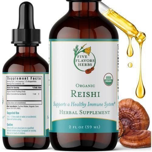 Reishi Tincture Nervous & Immune System,Respiratory System,Cardiovascular & Focus & Calm Mind