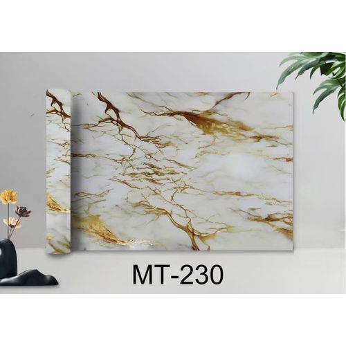 Marble Patterned PVC Wallpaper Sheet - Self Adhesive (4ft×9.5ft)