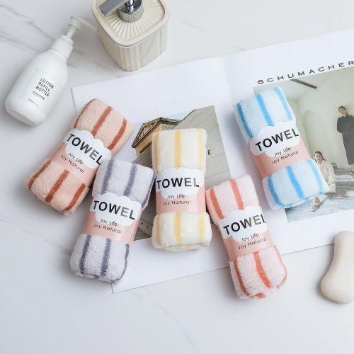 5pcs Soft Super Absorbent Hand Towel Napkin Washcloth Gift Set