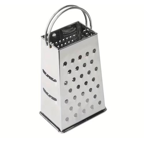 1pc Cucumber Slicer Kitchen Multifunctional Thickened Shredder Four-Sided Grater Stainless Steel Grater Potato Shredder with Hand Guard
