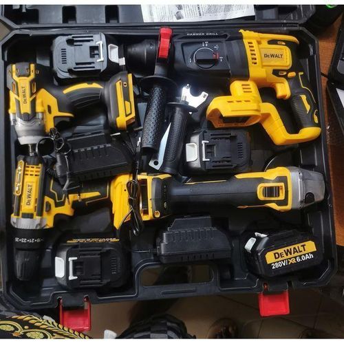4 in 1 Cordless,Drilling,Screwing,Cutting,and Hammer Drill Machine