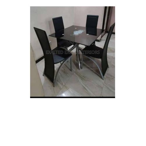Glass Dining Table or And 4 Chairs