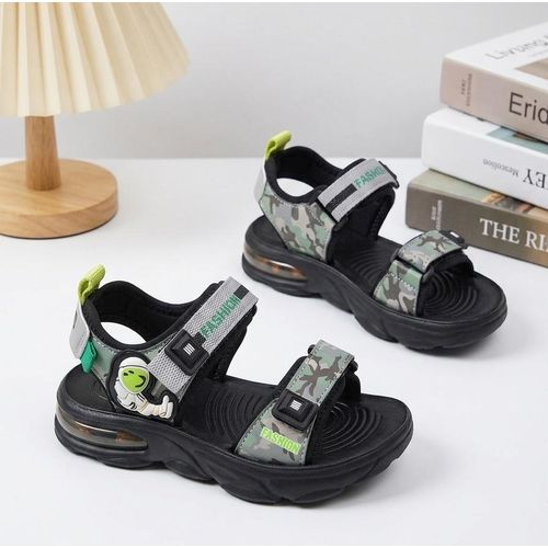 New Boy's Children Kids Open-Toe Sandals - Green