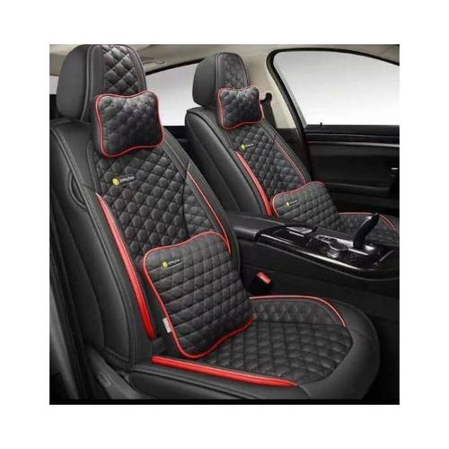 Universal Leather Car Seat Cover - Full Set - Any Colors - Front & Rear