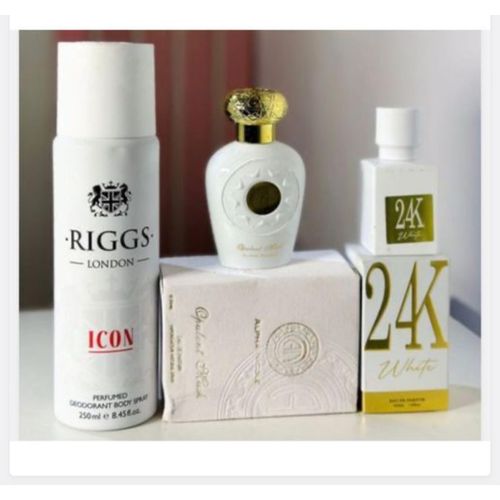 Riggs Alpha Opulent Musk Edp Natural Spray 30ml And 24 With Riggs Body Spray 250ml