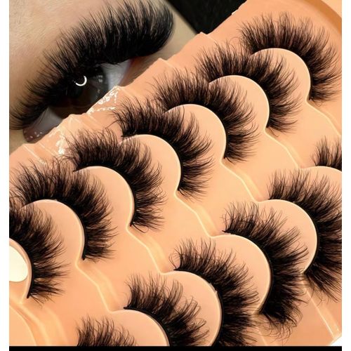 7 pairs false eyelashes set