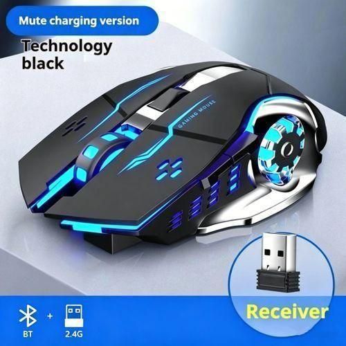 ELITE RGB WIRELESS GAMING MOUSE 2.4G Wireless, Bluetooth, Rechargeable , RGB LED and Precision Gaming
