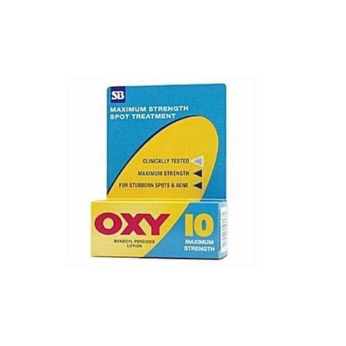 OXY 10 benzyol proxide lotion maximum strength spot treatment