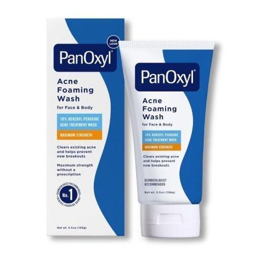 PanOxyl Acne foaming benzoyl peroxide 10% strength 5.5OZ