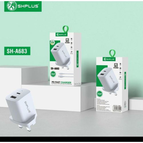 SH-A683 9A Fast Charger Wth Type-C Cable