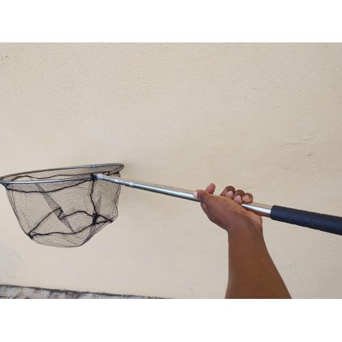 Reinforced Fishing Net With Telescopic Rod