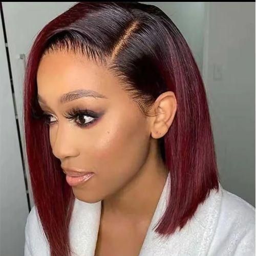 Glueless 2 Tone C Frontal Bob Wig.