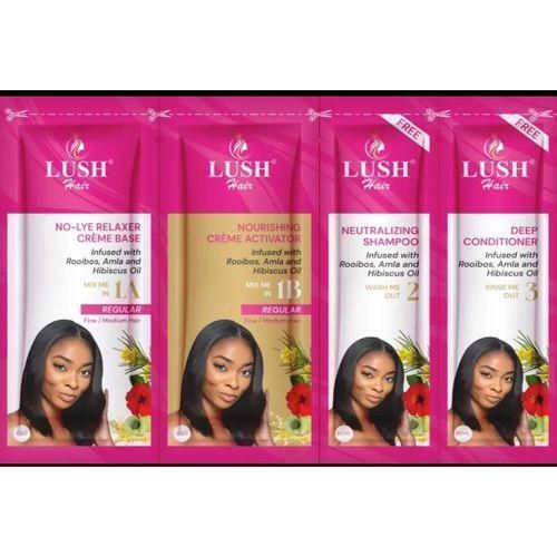 Lush No-Lye Relaxer Creme Base 6 packs