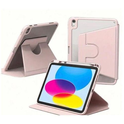 Pouch 360° Rotation Smart Case with Transparent Back for IPad 10.9 Inch 10th & 11th Generation