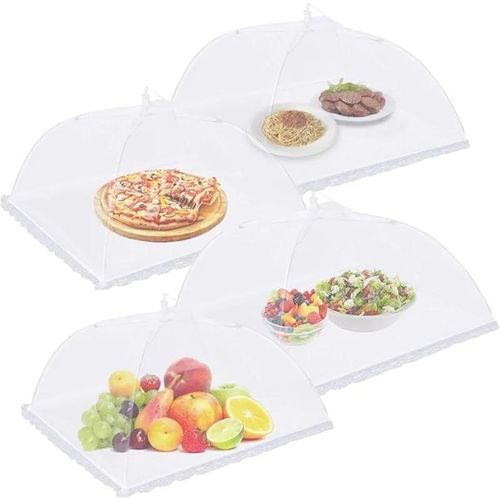 1PC Dining table cover vegetable cover home foldable table cover new dust and fly proof