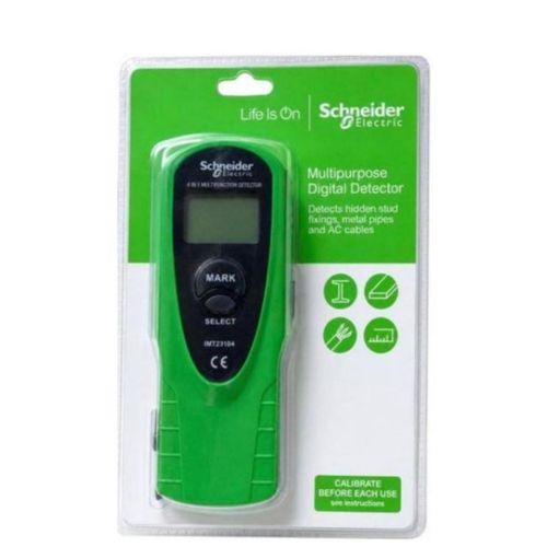 Classic Schneider Electric Multipurpose Digital Wall Detection Stud Metal pipe AC Cable Scanner-(IMT23104)