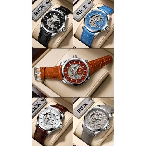 RICK Leather Wrist Watch