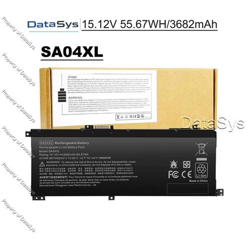 Envy x360 Series Laptop Battery SA04XL, SAO4XL, SA04 (55.67Wh)