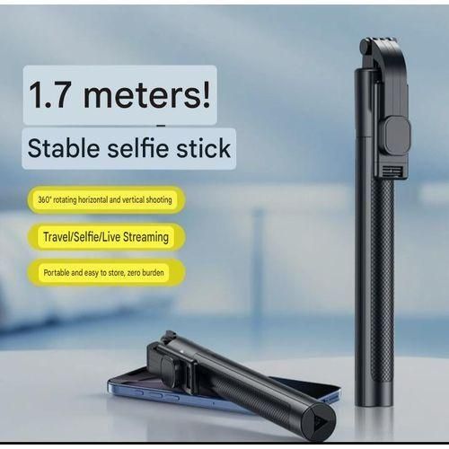 R7-L Wireless Selfie Stick Tripod for Content Creators & Travelers