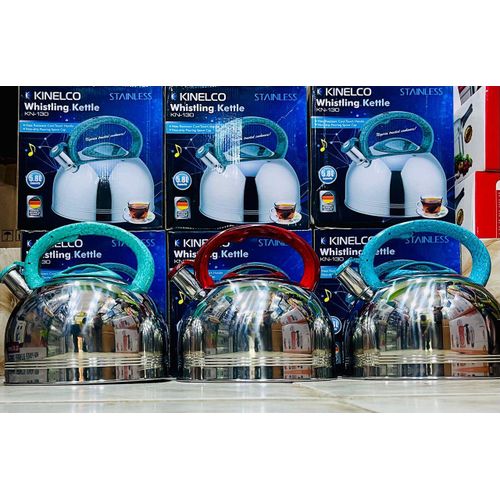 KN-130 Stainless Steel Whistling Kettle – 5.8L Capacity