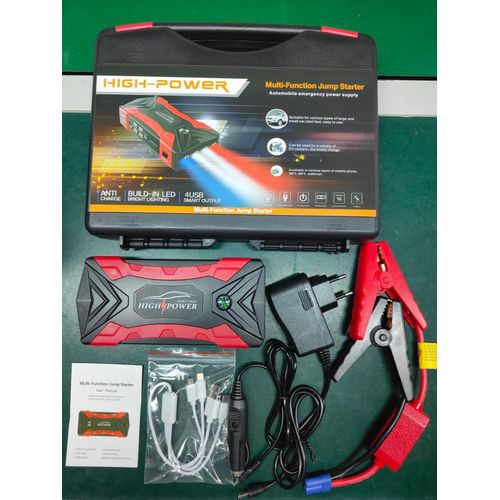 High Power JUMP STARTER KIT POWER BANK (4) Laptop & Mobile Devices - Emergency Car Battery 99800mAh 12V ULTRASAFE LITHIUM - Torch Light- MULTI FUNCTIONAL -HIGH BOOST PLUS