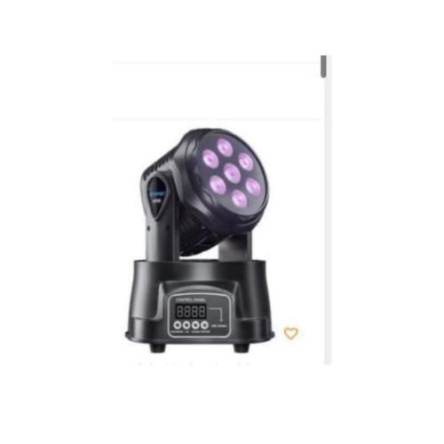 Disco Light Moving Head Stage Disco Light RGBW Spotlight 7in1 LEDs Weddings, Ballroom Party Lighting