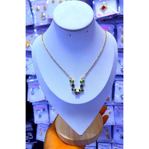 Enchanting Luxurious Fine Elegant & Beautiful Gorgeous Iced Diamond Sexy Necklace For Adorable Ladies