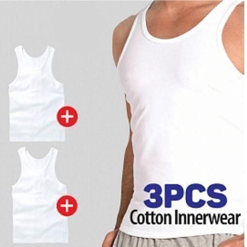 3 in 1 Cotton men Singlet