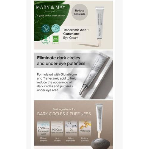 Tranexamic eye cream with glutathione at Best Prices Online - Jumia Nigeria