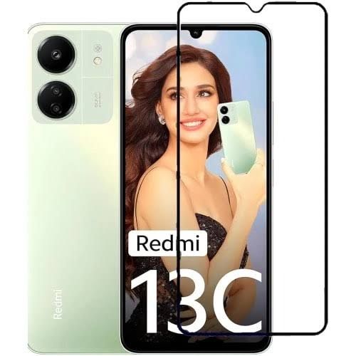 Screen Guard For Redmi 13c -Full HD Glass Protect