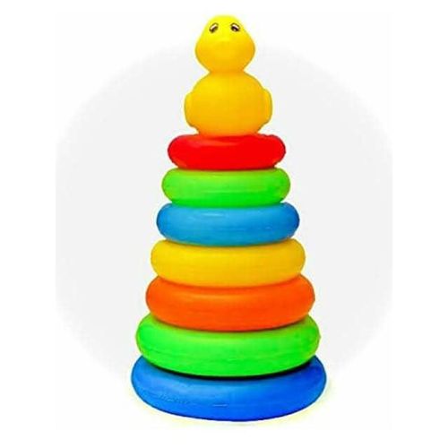 Stacking Toys Rainbow Duck Stacking Tower Puzzle Toys (Randomly Color)