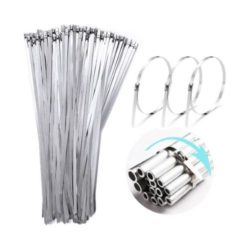 100 Pcs Stainless Steel Cable Tie