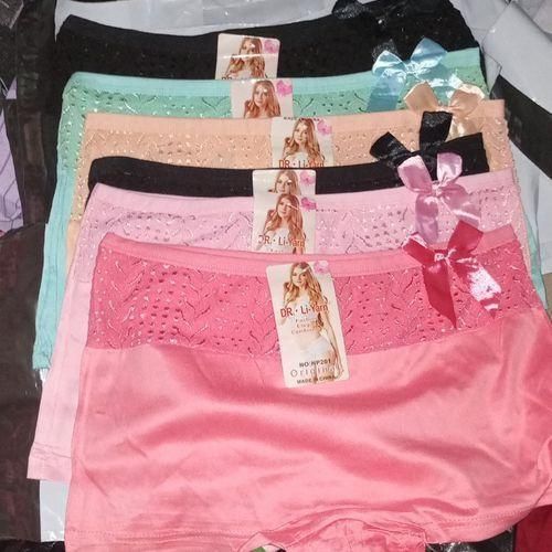 6pieces Ladies Niker Panties FOR VERY LARGE HIPS Different Colours