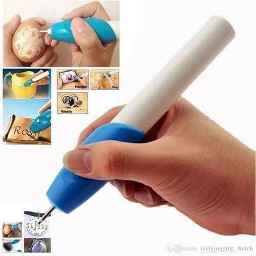 Multi-Purpose Electric Engraving Pen - Cordless Handheld Carving & Etching Tool for Metal, Wood, Glass, and Plastic